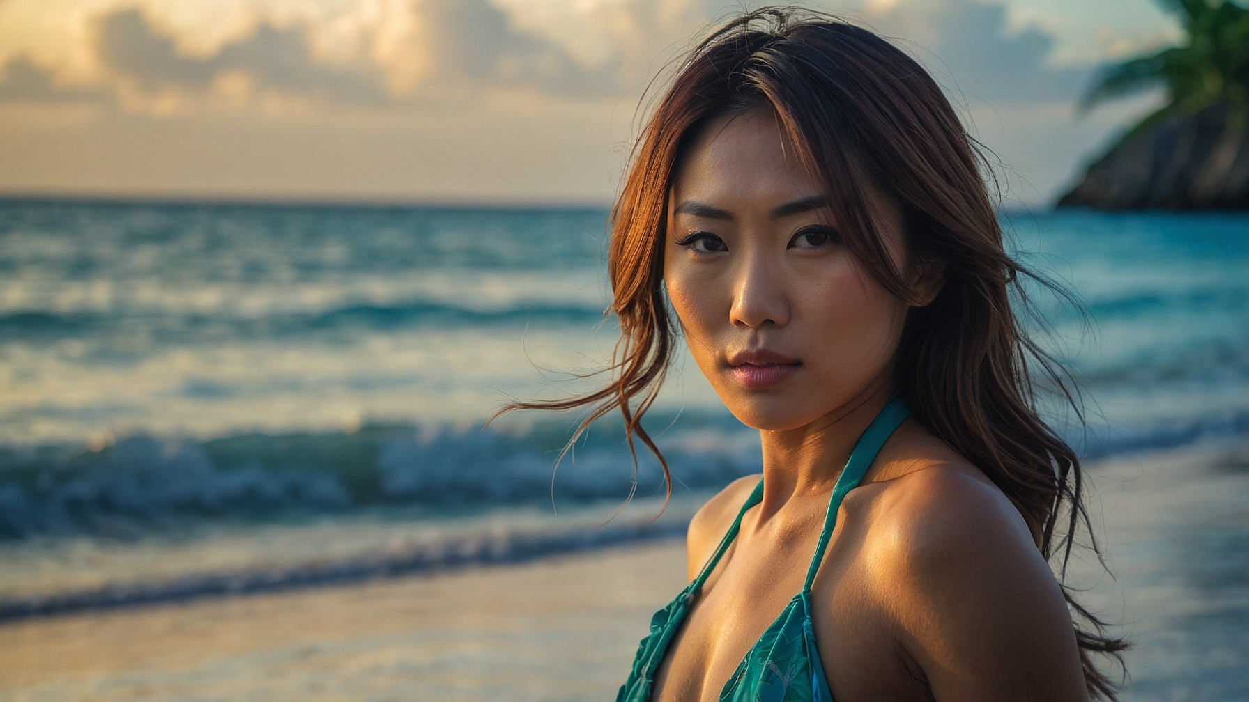 Woman at Beach 61